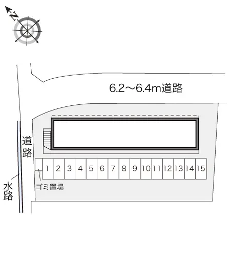 ★手数料０円★丸亀市田村町　月極駐車場（LP）